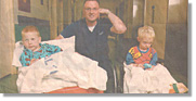 Boys on the mend after mower accident